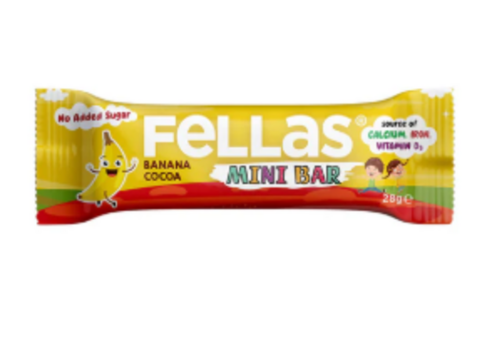 FELLAS KİDS BAR 28 GR -  MUZ&KAKAO